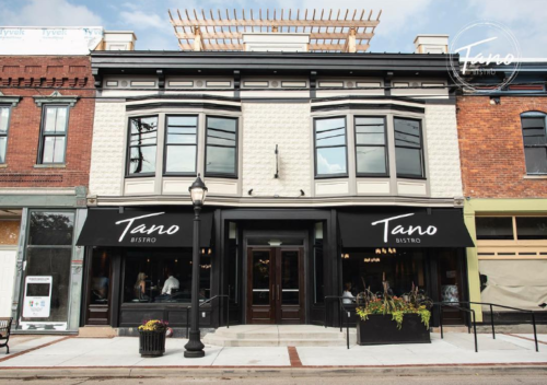 A photo of the front of Tano Bistro